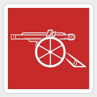 Arsenal Cannon Magnet